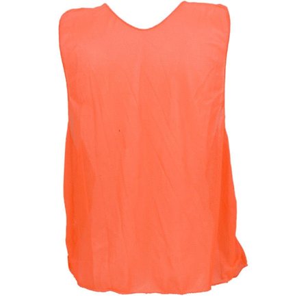 CHAMPION SPORTS Adult Practice Vest&#44; Fluorescent Orange PSAOR